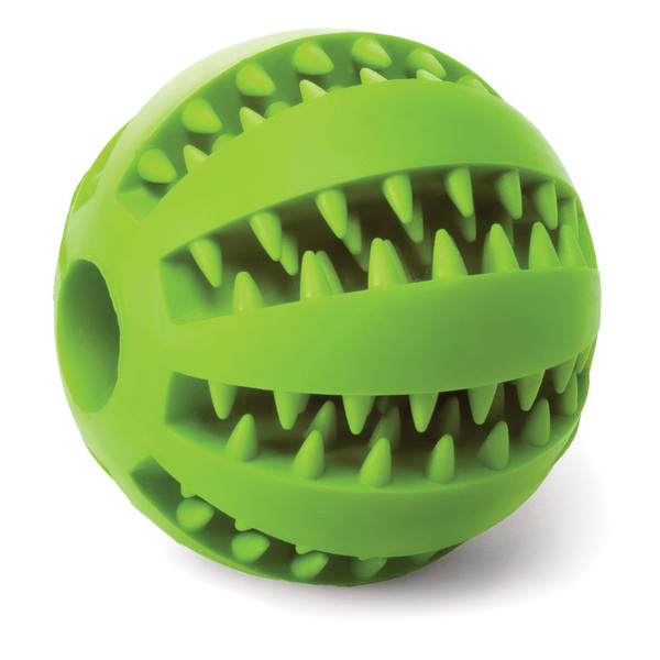 Bolinha Madog Brinquedo Interativo Porta Petisco Ração Verde