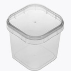 Bolo No Pote Quadrado  220ml C/400 Unidades  Plast.