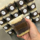 Bolo No Pote Quadrado  220ml C/400 Unidades  Plast.