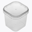 Bolo No Pote Quadrado  220ml C/50 Unidades  Plast.