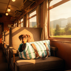 Bolsa Aberta para Cachorro e Gato G em Tecido Verde  Fábrica Pet