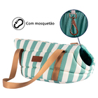 Bolsa Aberta para Cachorro e Gato G em Tecido Verde  Fábrica Pet