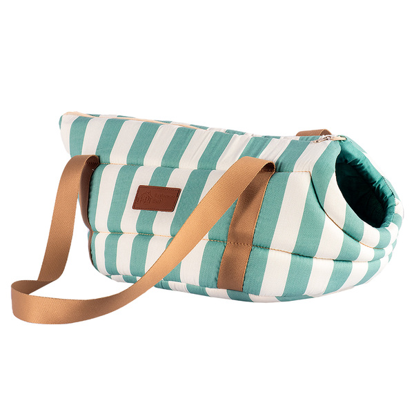 Bolsa Aberta para Cachorro e Gato M em Tecido Verde Fábrica Pet