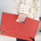 Bolsa Banco Assento Portátil Dobrável Multifuncional Com Orif