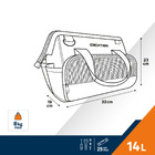 Bolsa De Ferramentas 32x19x23cm 14L Dexter