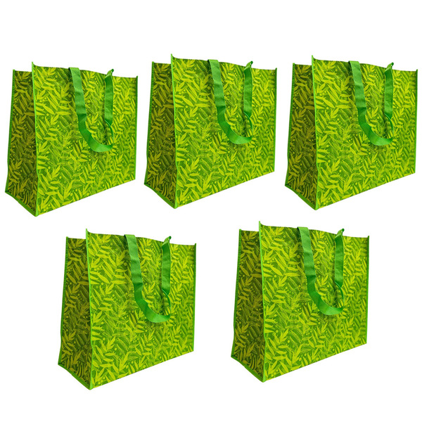 Bolsa Ecobag Sacola De Ombro Reciclavel Kit 5 Uni Compras Mer