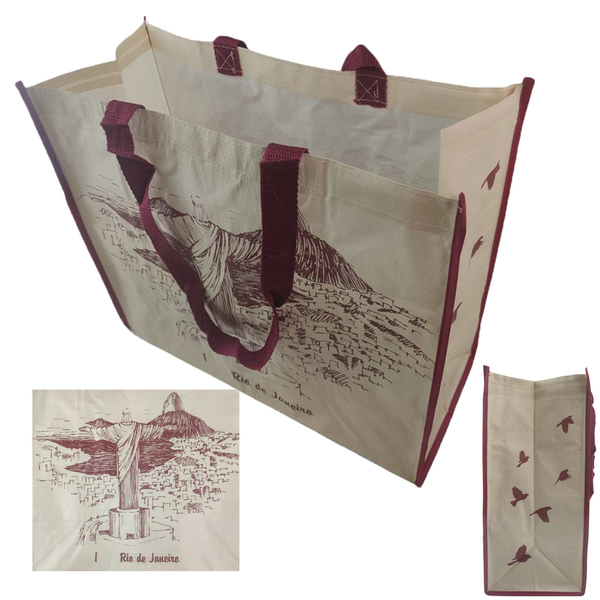 Bolsa Ecobag Sacola De Ombro Reutilizavel Ecologica Dobravel