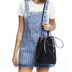 Bolsa Feminina Em J-lastic - Lisa - Petite Jolie - Preto/pret