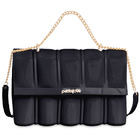 Bolsa Feminina Em J-lastic - Shine - Petite Jolie - Preto Pj1