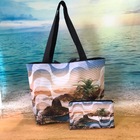 Bolsa Feminina Sacola Piscina E Nescessaire Rio De Janeiro-b90