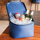 Bolsa Frasqueira Térmica 15 Litros Impermeável Variação: Azul