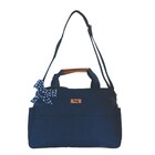 Bolsa Maternidade Mala Bebê Mescla Grande Azul Marinho - Hug