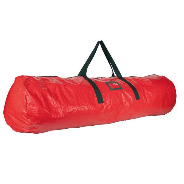 Bolsa Para Árvore Natal C/ Alça Vrd/vrm 50x130x50cm 1024064