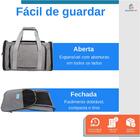 Bolsa Pet Expansivel Transporte Cabine Avião Viagem Cachorros