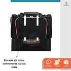 Bolsa Pet Expansível Transporte Viagem Cachorros E Gatos Rosa