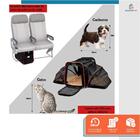 Bolsa Pet Expansível Transporte Viagem Cachorros E Gatos Verm