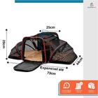 Bolsa Pet Expansível Transporte Viagem Cachorros E Gatos Verm