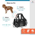Bolsa Pet Transporte Avião Para Cachorro Gato Reforçada Duke
