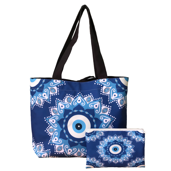 Bolsa Resistente Para Piscina Com Nescessarie Em Lona Olho Gr