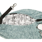 Bolsa Sling Snoopy Brave Verde