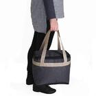 Bolsa Térmica 14 Litros New York Marmita Lancheira Fitness