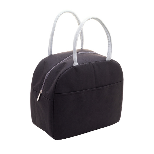 Bolsa Térmica De Poliéster Easy Life Preta 25x29cm 2977 Lyor