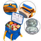 Bolsa Térmica Marmita Lancheira Marmiteira Com Alça Reforçada