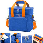 Bolsa Térmica Marmita Lancheira Marmiteira Com Alça Reforçada