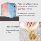 Bolsa Térmica Marmita Lorben Sacola Lancheira Marmiteira Acad