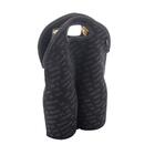 Bolsa Térmica Para 2 Garrafas Lyor Preta Em Neoprene