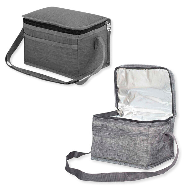 Bolsa Térmica Para Armazenar Marmita Com Alça Portátil Cinza