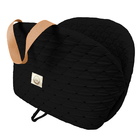 Bolsa Transporte para Cachorro e Gato Único em Tecido Preto Fábrica Pet