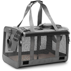 Bolsa Transporte Pet Grande Viagem Avião Madog Wind Cinza