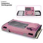 Bolsa Transporte Pet Grande Viagem Avião Madog Wind Rosa