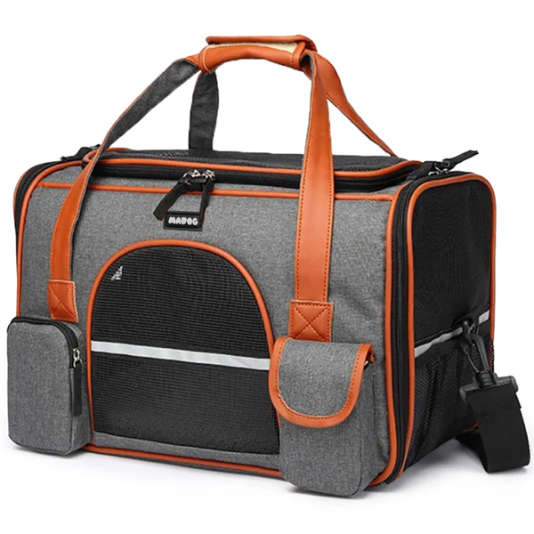 Bolsa Transporte Pet Grande Viagem Cabine Avião Madog Lux Cin