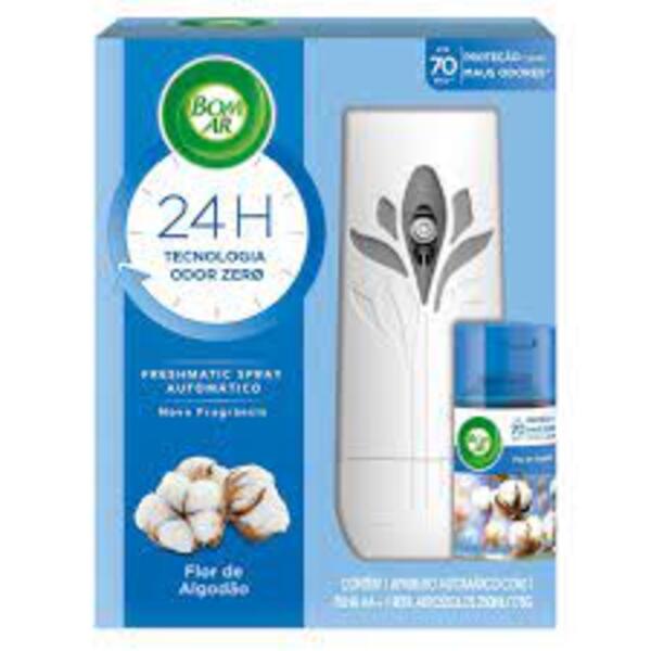 Bom Ar Fresh Flor Algodao Aparelho+refil 250ml