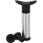 Bomba À Vácuo Vinho 15x4x4cm Inox 3 Peças