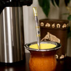 Bomba Chimarrão Para Cuia Com Rosca Aço Inox 304 Banho Ouro C