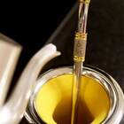 Bomba Chimarrão Para Cuia Com Rosca Aço Inox 304 Banho Ouro L