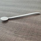 Bomba Chimarrão Tereré Lisa Sem Rosca 23cm Aço Inox Bomba Cha