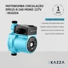 Bomba Circuladora E Pressurizadora Dpa15 1/6 Hp Ekazza