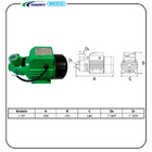 Bomba Dágua  Periférica 1/ Hp Amanco Xkm 80 - 127v