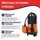 Bomba Dágua Submersível Para Água Suja 1/2hp Bss500 Intech
