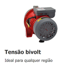 Bomba De Agua Autoaspirante Eletrica Inox Bb1000ai 1,0cv Bivo