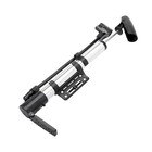 Bomba De Ar C/ Suporte Pneu Bike Bico Fino E Grosso