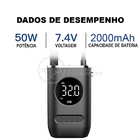 Bomba De Ar Elétrica Mini Compressor Digital Portátil Para Pn
