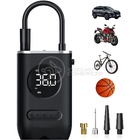 Bomba De Ar Elétrica Mini Compressor Digital Portátil Para Pn