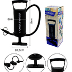 Bomba De Ar Manual Com 3 Bicos Adaptadores Para Infláveis Top