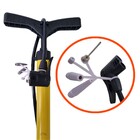 Bomba De Ar Manual P/ Encher Pneus De Bicicleta, Carro E Moto