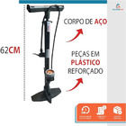 Bomba De Ar Manual Para Encher Pneu Profissional 160psi Starf
